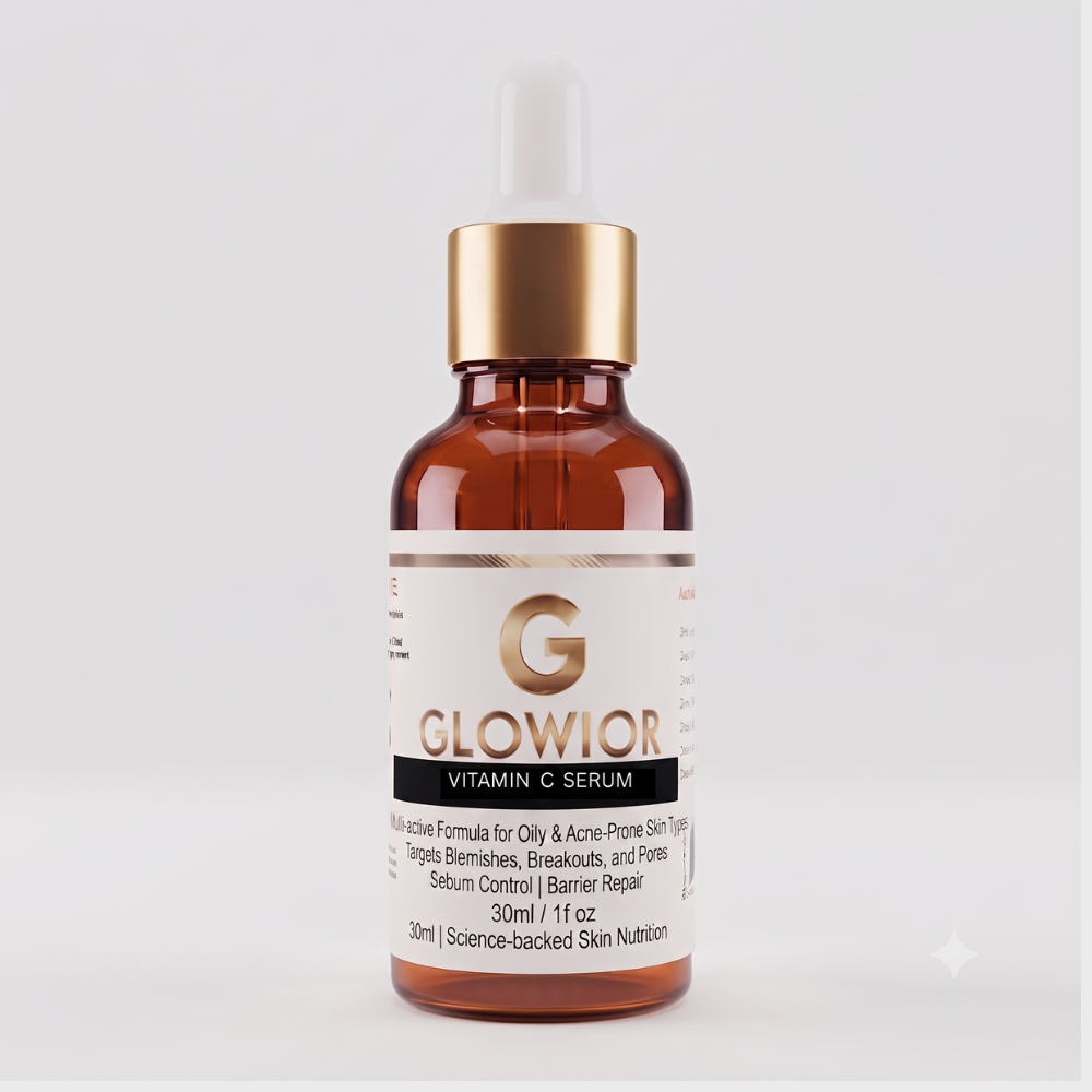 glowior vitamin c serum brightening anti oxidant skin